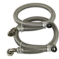 Mangueras trenzadas de acero inoxidable de 3-4 de pulgada (19 mm) para descalcificadores y filtros de agua